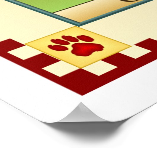 Cocker Spaniel Poster (Hoek)