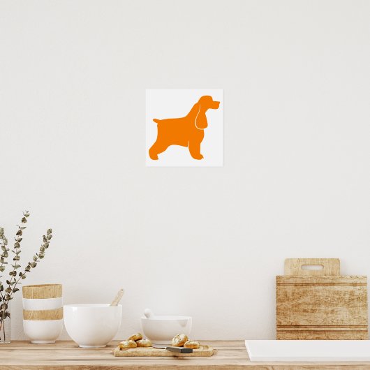 Cocker Spaniel Poster (Keuken)