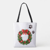 Cocker spaniel Prettig kerstfeest Tote Bag (Achterkant)