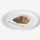 Cocker Spaniel-producten Papieren Bordje (Gekanteld)