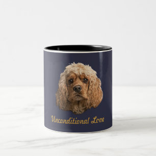 Cocker Spaniel-producten Tweekleurige Koffiemok