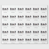 Cocker Spaniel-Puppies Cadeaupapier (Vlak)