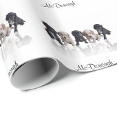 Cocker Spaniel-Puppies Cadeaupapier (Rol Hoek)