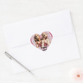 Cocker Spaniel Puppies Valentijns Hart Sticker (Envelop)