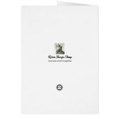 Cocker Spaniel Puppy Gift Kaart (Achterkant)