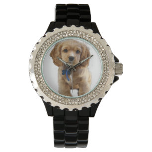 Cocker spaniel puppy horloge