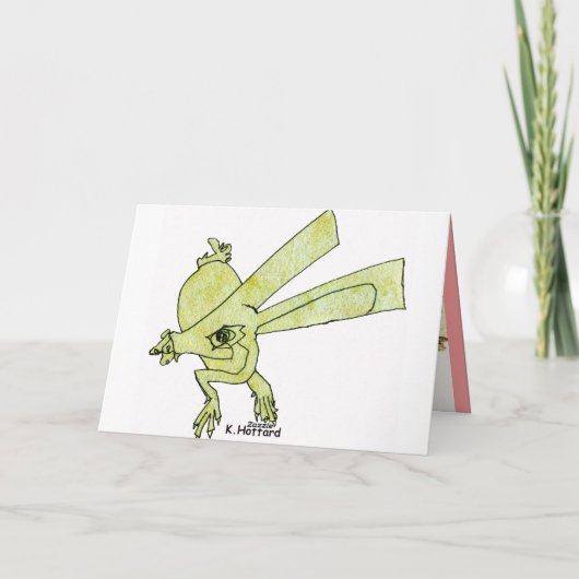 Cocker Spaniel Puppy Kaart (Achterkant)