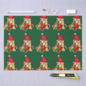 Cocker Spaniel Puppy Kerstmis Tissuepapier (Craft)