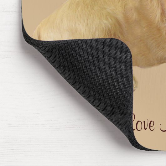 Cocker Spaniel Puppy Mousepad Muismat (Hoek)