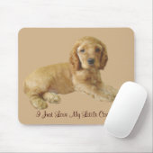 Cocker Spaniel Puppy Mousepad Muismat (Met muis)