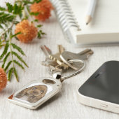 Cocker Spaniel Puppy Sleutelhanger (Zijkant)