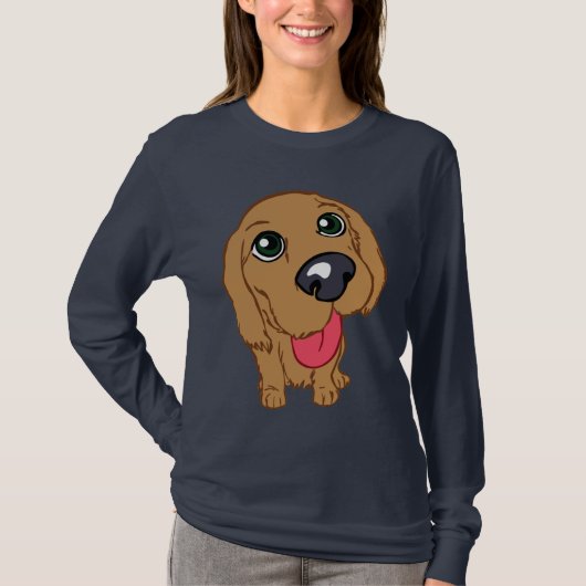 Cocker Spaniel puppy T-shirt (Voorkant)