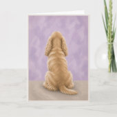 Cocker Spaniel Rainbow Bridge Condoleancekaart Kaart (Voorkant)
