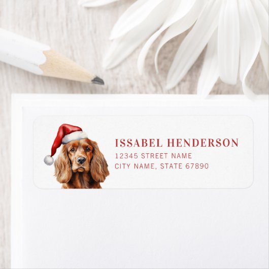 Cocker Spaniel Return Address Labels (Insitu)