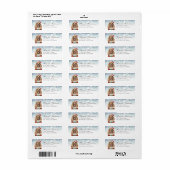 Cocker Spaniel Return Address Labels (Full Sheet)