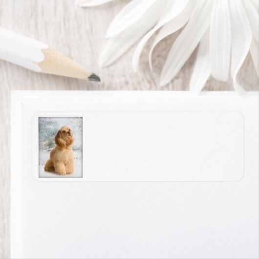Cocker Spaniel Return Address Labels (Insitu)