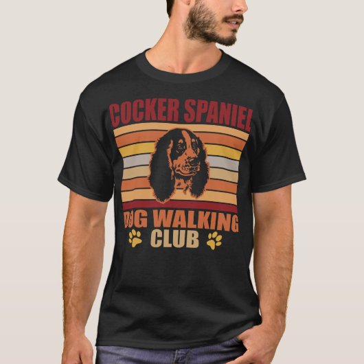 Cocker Spaniel roept dat ik cadeau moet doen T-shirt (Voorkant)