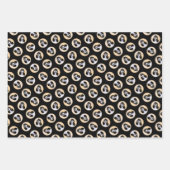 Cocker Spaniel Schilderen Parti Tan Originele Hond Inpakpapier Vel (Voorkant 3)