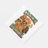 Cocker Spaniel  Servet (Hoek)