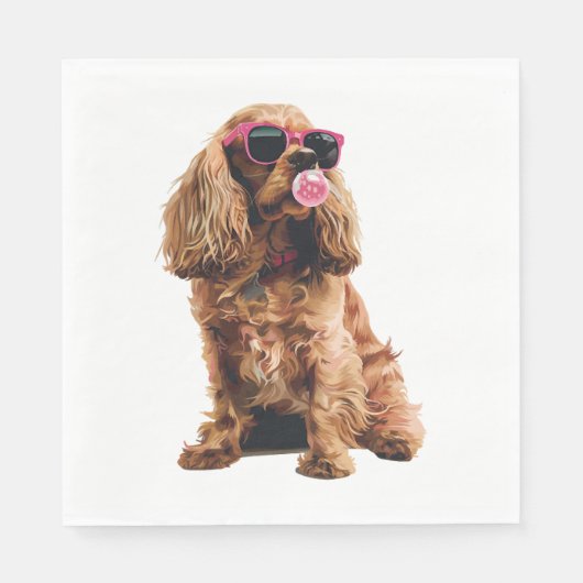 Cocker Spaniel Servet (Voorkant)