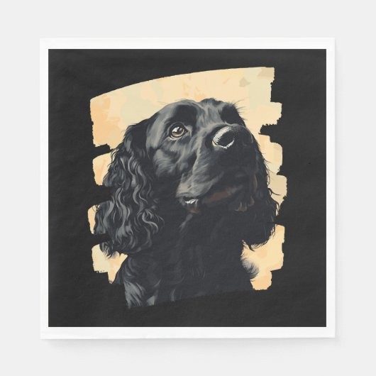 Cocker Spaniel Servet (Voorkant)