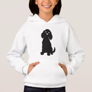 Cocker Spaniel Silhouet met Hartneus