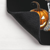 Cocker Spaniel Skelet Jack O Lantern Grappige Hond Muismat (Hoek)