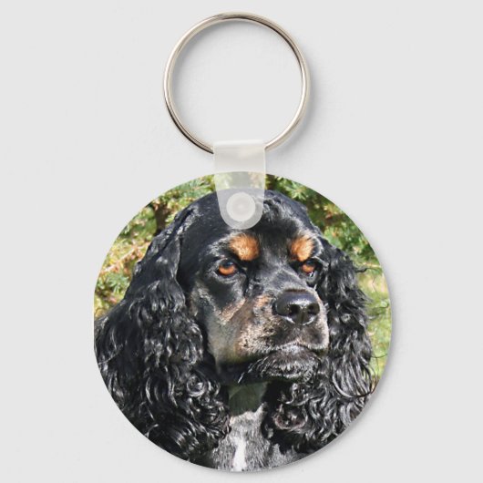 Cocker Spaniel Sleutelhanger (Voorkant)