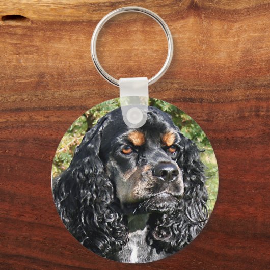 Cocker Spaniel Sleutelhanger (Voorkant)