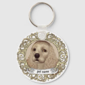 Cocker Spaniel Sleutelhanger (Voorkant)
