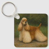 Cocker Spaniel Sleutelhanger (Voorkant)