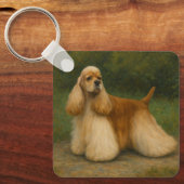 Cocker Spaniel Sleutelhanger (Voorkant)