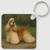 Cocker Spaniel Sleutelhanger (Achterkant)