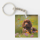 Cocker Spaniel Sleutelhanger (voorkant)