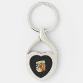 Cocker Spaniel Sleutelhanger (Voorkant)