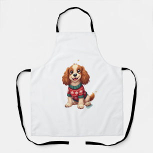 Cocker Spaniel Sneeuwvlok Gloed Schort