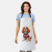 Cocker Spaniel Snowflake Gloed hond Schort (Gedragen)