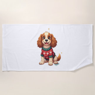 Cocker Spaniel Snowflake Gloed hond Strandlaken