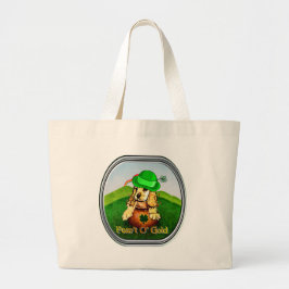 Cocker Spaniel St Patricks Day Grote Tote Bag