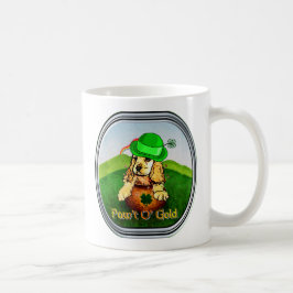 Cocker Spaniel St Patricks Day Koffiemok