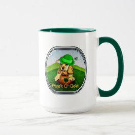 Cocker Spaniel St Patricks Day Mok