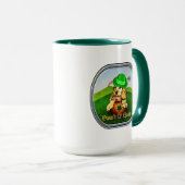 Cocker Spaniel St Patricks Day Mok (Voorkant rechts)