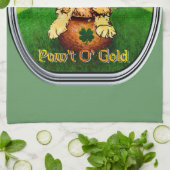 Cocker Spaniel St Patricks Day Theedoek (Gevouwen)
