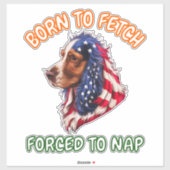 Cocker Spaniel Sticker (Vel)