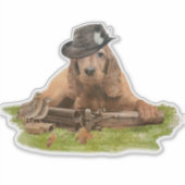 cocker spaniel sticker (Voorkant)