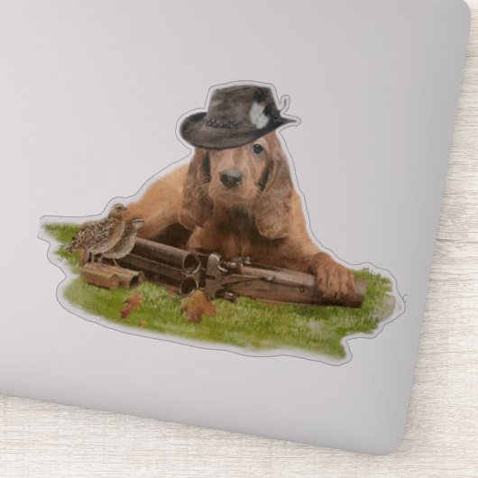 cocker spaniel sticker (Detail)