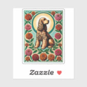 Cocker Spaniel Sticker (Vel)