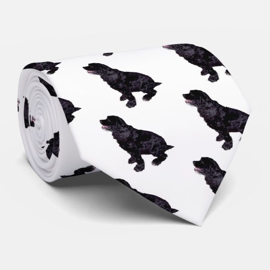 Cocker Spaniel Stropdas (Opgerold)