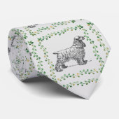 Cocker Spaniel Stropdas (Opgerold)