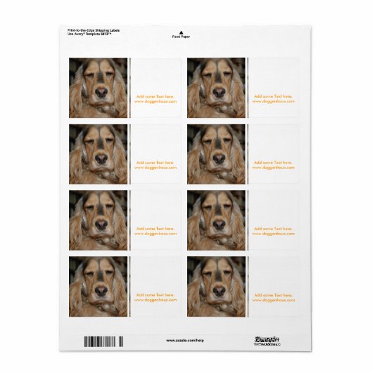 Cocker Spaniel Sushi Etiket (Full Sheet)